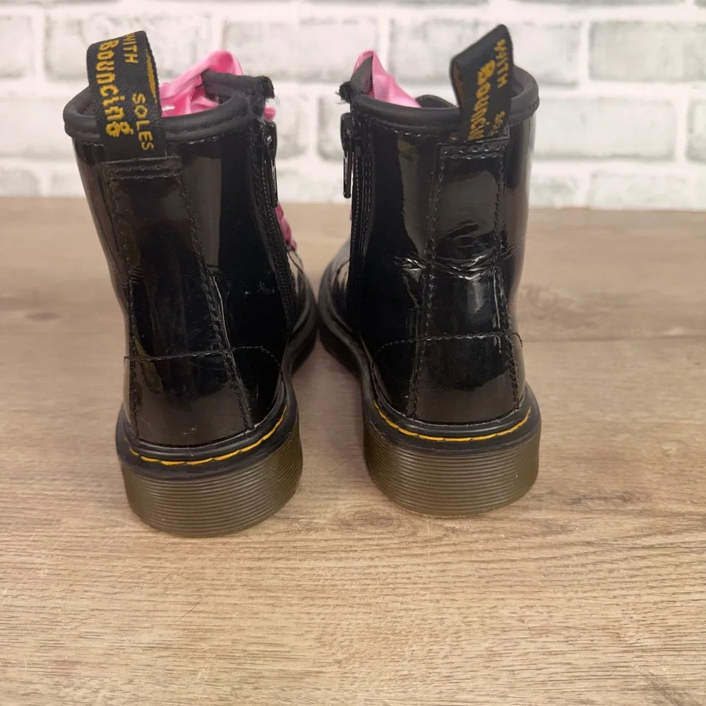 Dr. Martens 1460 Ribbon Lace Boots Girls 12